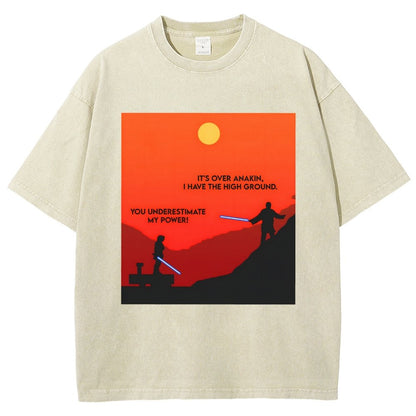 I have the Upper Hand Vintage Distressed T-shirt