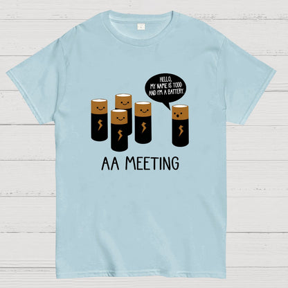 AA Meeting Nerdy T-Shirt