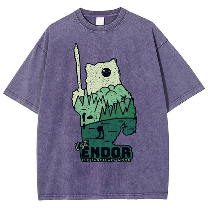 Endoe Vintage Distressed T-shirt