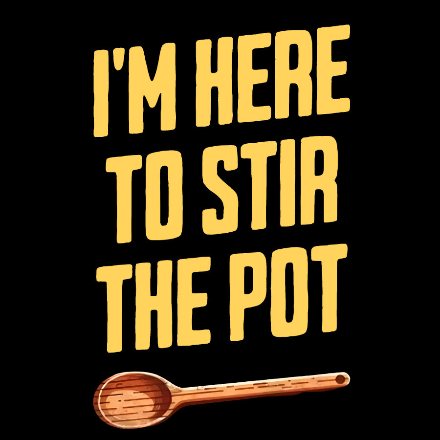I'm Here to Stir the Pot Geek T-Shirt