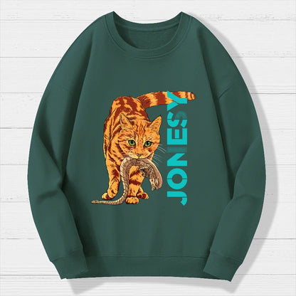 Jonesy Geek Cotton Sweatshirt