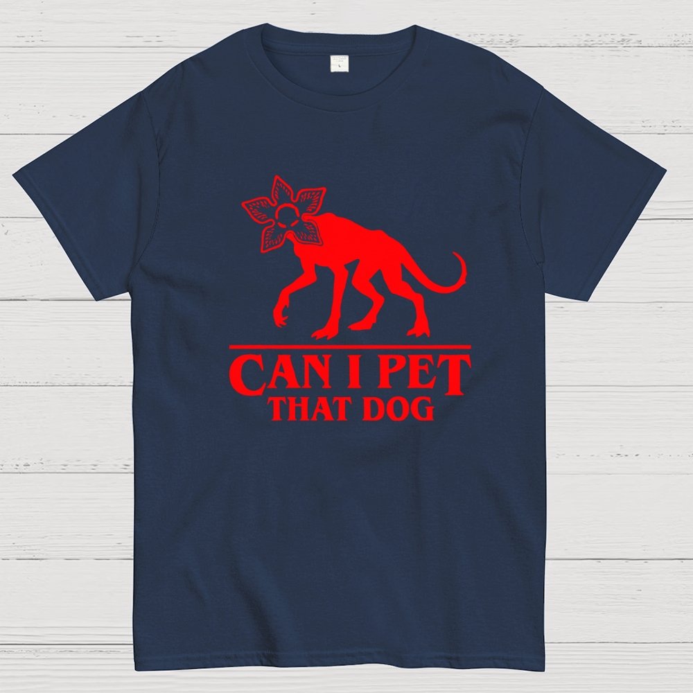Can I Pet That Dog Demo gorgo Devil Geek T-Shirt
