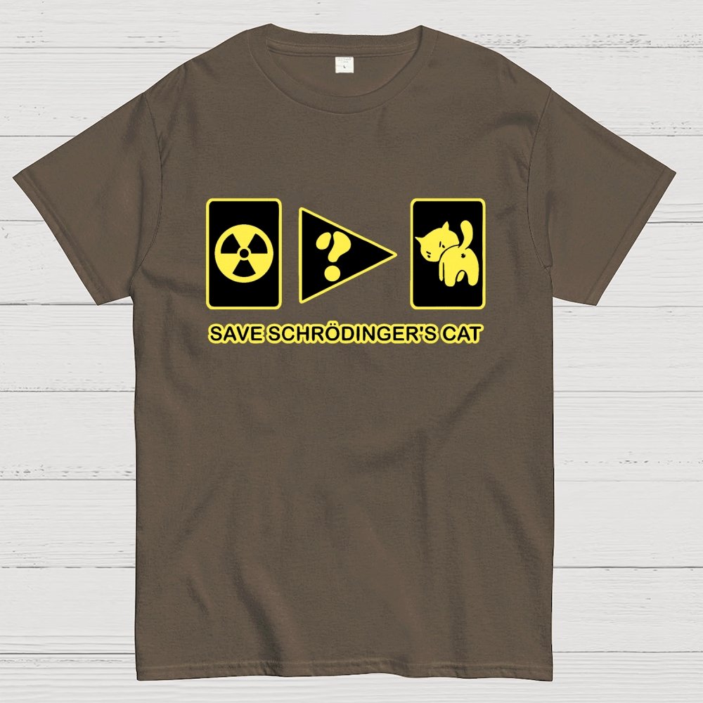 Save Schrodinger's Cat Geek T-Shirt