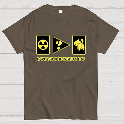 Save Schrodinger's Cat Geek T-Shirt