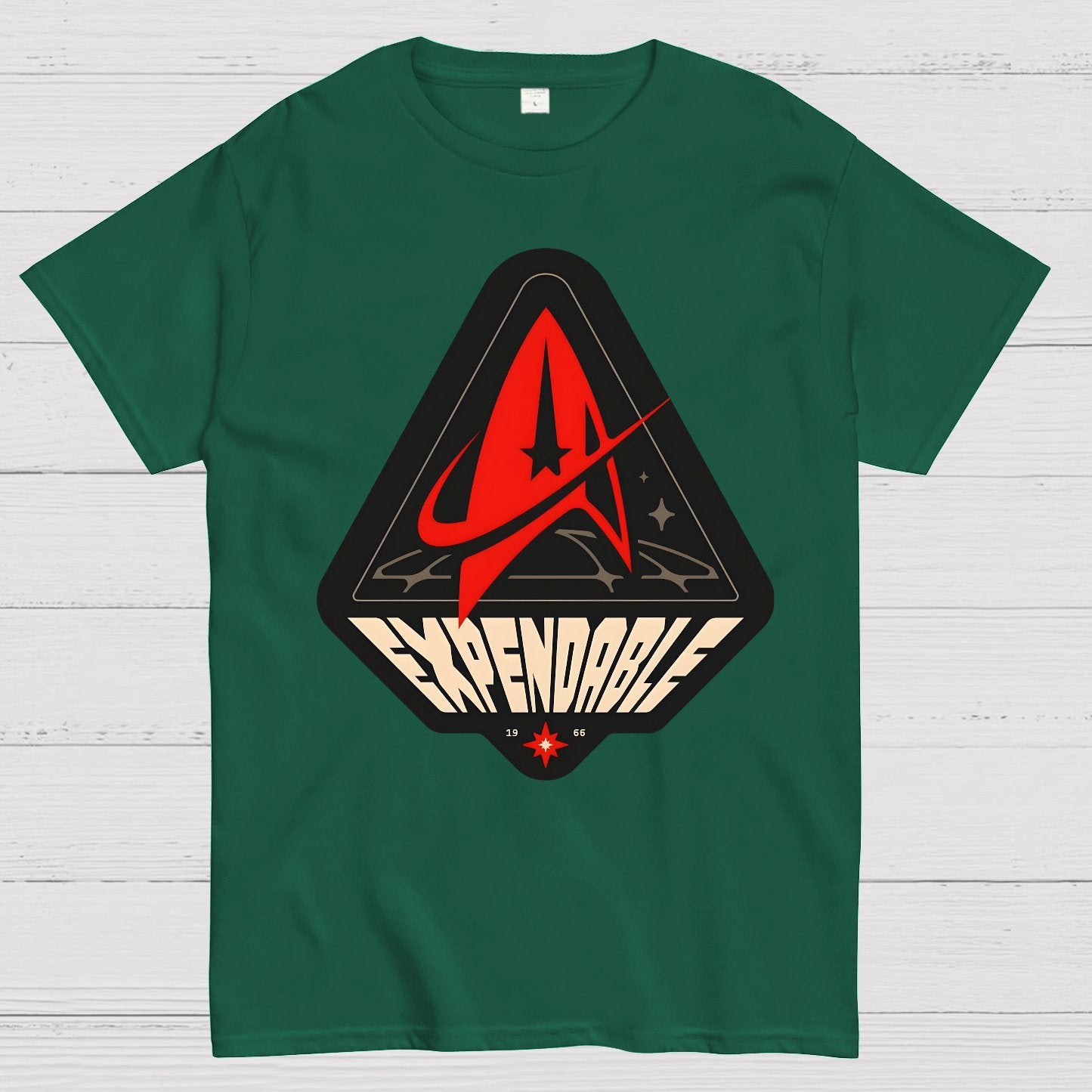 Life Of A Red - clad Geek T-Shirt