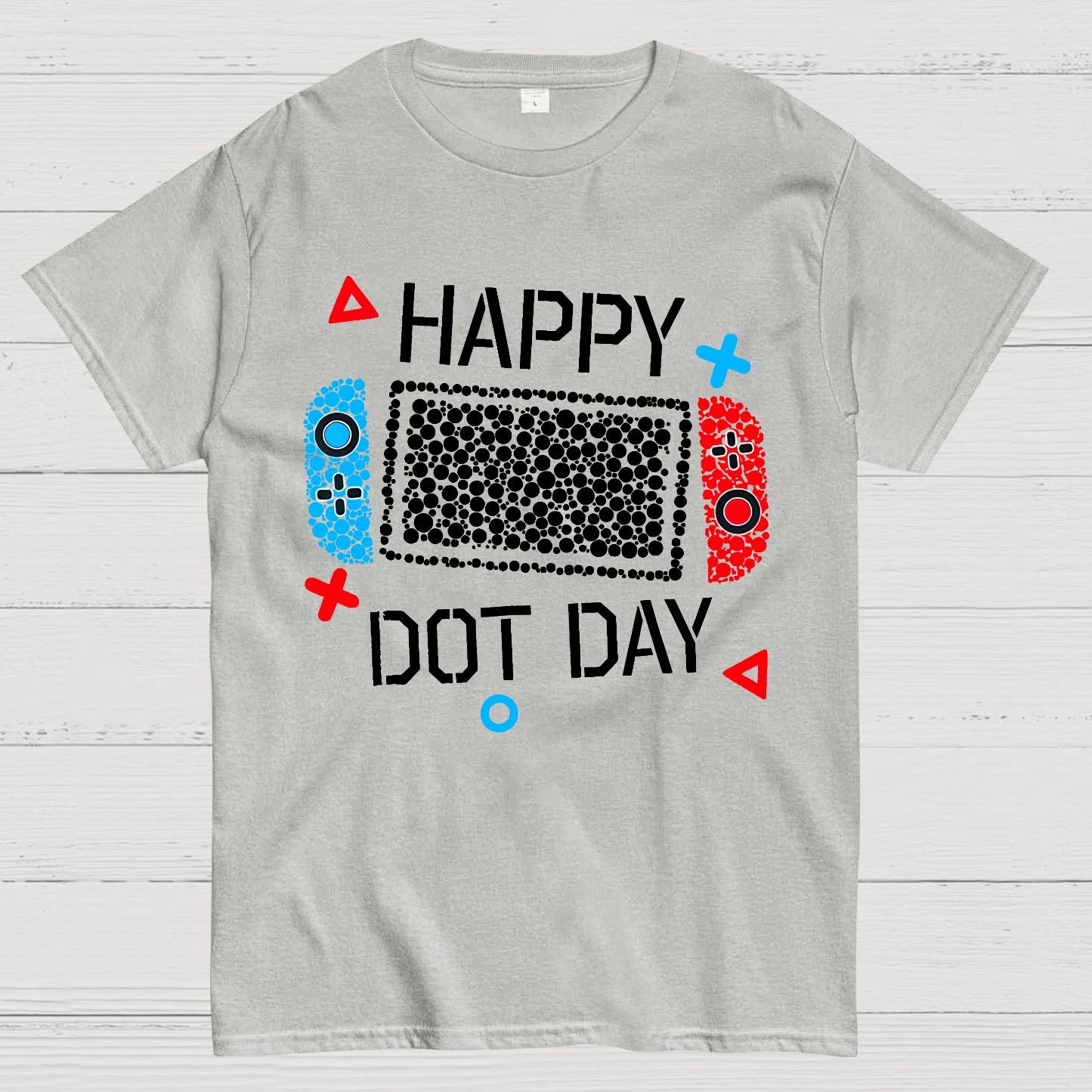 Happy International Dot Day Game Controller Geek T-Shirt