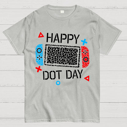 Happy International Dot Day Game Controller Geek T-Shirt