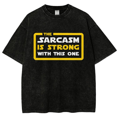 Humor Sarcasm Vintage Distressed T-shirt