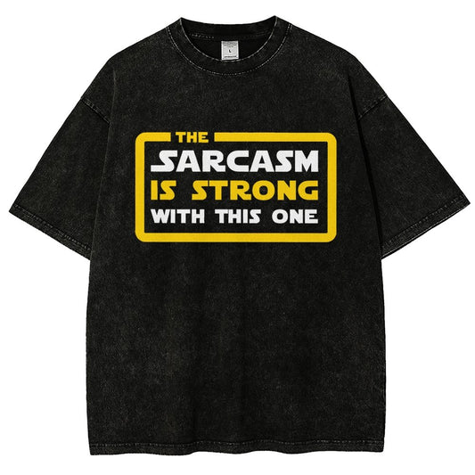Humor Sarcasm Vintage Distressed T-shirt
