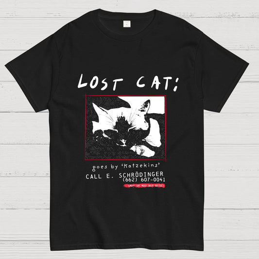 Schrödinger's Lost Cat Geeky T-Shirt