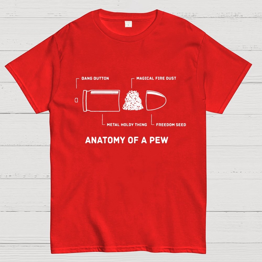 Anatomy Of A Pew Geek T-Shirt