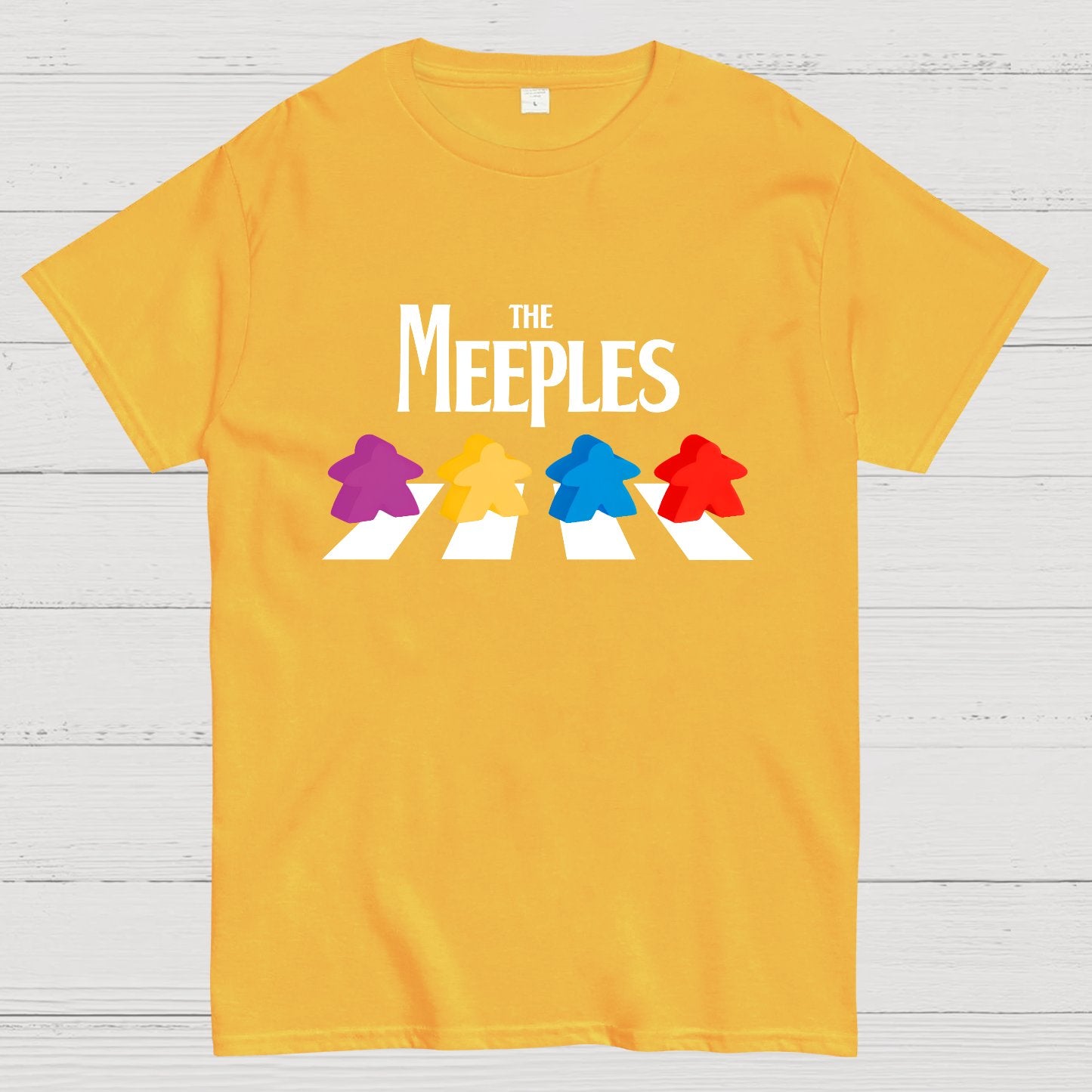 Board Gamer The Meeples Geeky T-Shirt