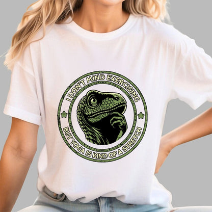 Yoga Is Kind Of A Stretch Geek T-Shirt