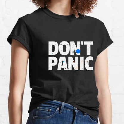Don't Panic Geeky T-Shirt