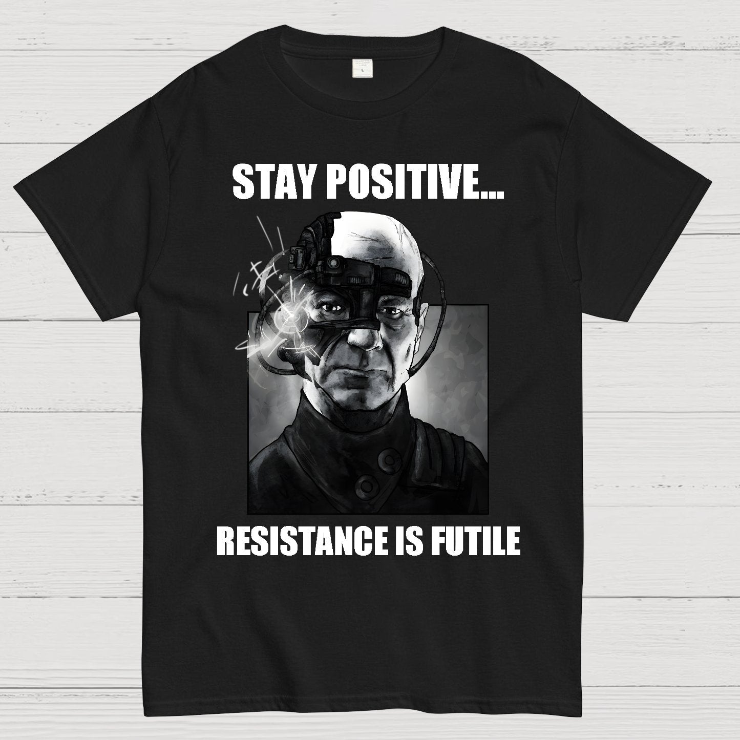Stay positive... Persistence is key Geek T-Shirt