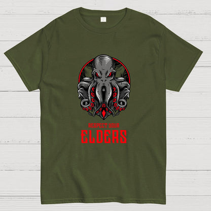 Respect Your Elders Mysterious Gangster Geek T-Shirt
