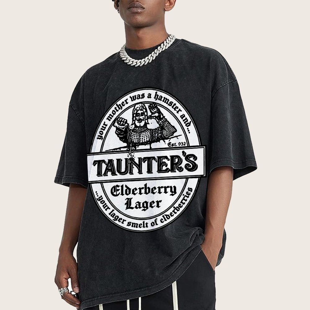 Your Lager Smelt of Elderberries Vintage Distressed T-shirt