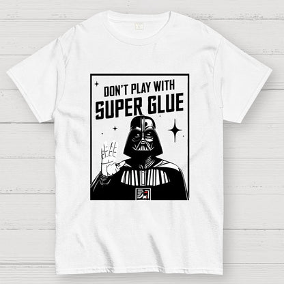 Galaxy Safety Tip Keep away from super glue Geek T-Shirt
