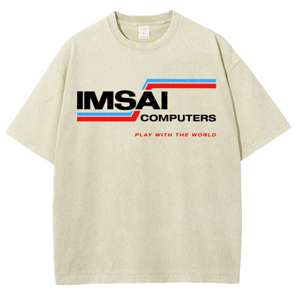 IMSAI Computers Vintage Distressed T-shirt