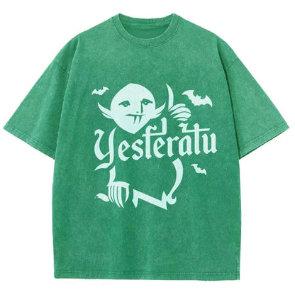 Mysterious Creature Vintage Distressed T-shirt
