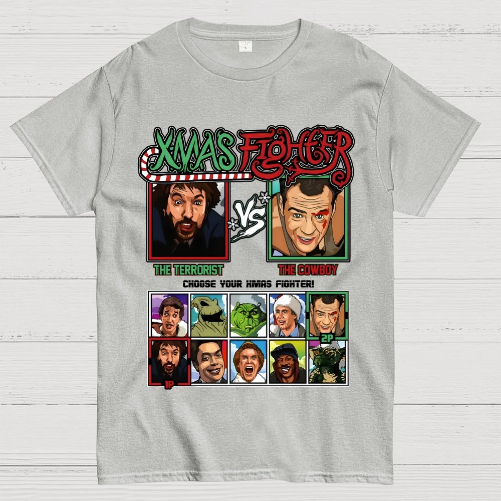 Xmas Fighter - Die Hard Geek T-Shirt