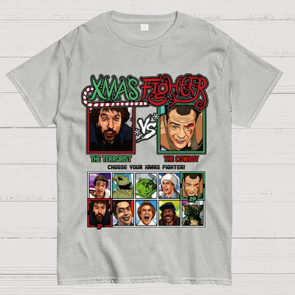 Xmas Fighter - Die Hard Geek T-Shirt
