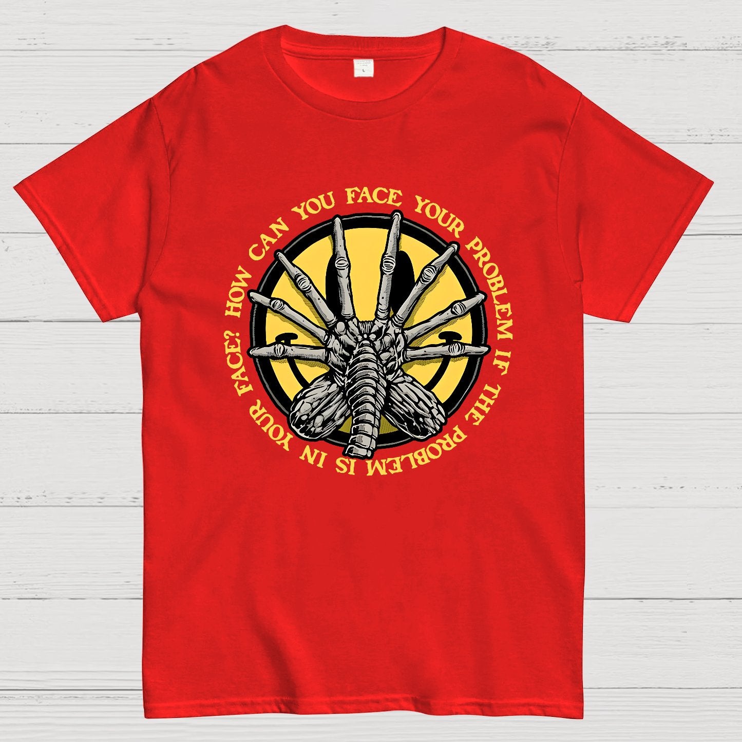 Face Problem Geek T-Shirt