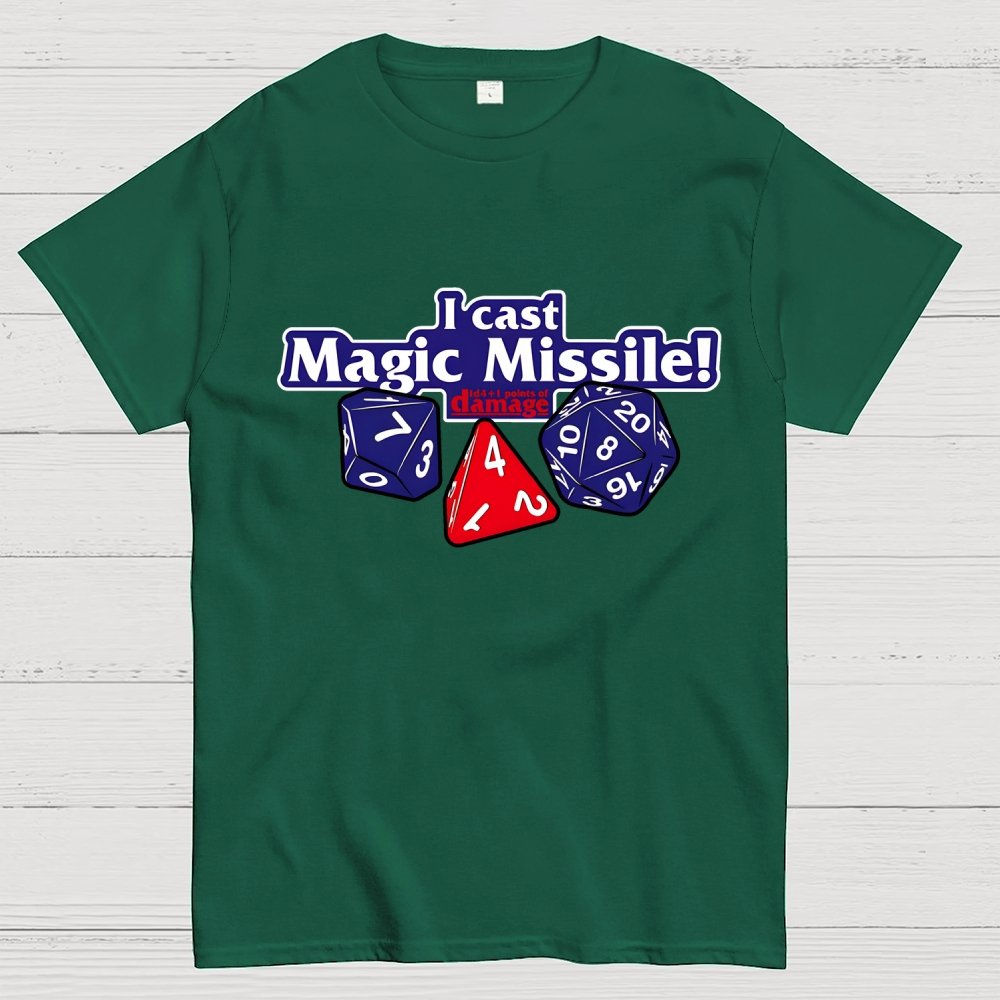 I Cast Magic Missile Geek T-Shirt