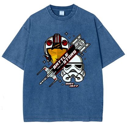 Battle for the Stars Vintage Distressed T-shirt
