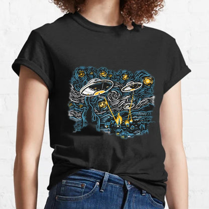 STARRY INVASION Nerdy T-Shirt