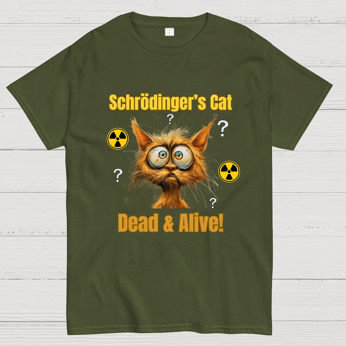 Schrodinger's Cat Geeky T-Shirt