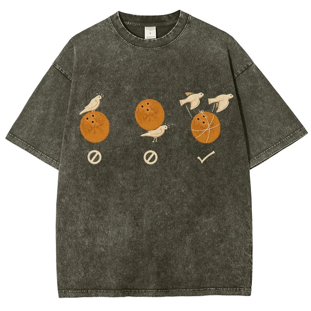 A simple question of weight ratios Vintage Distressed T-shirt