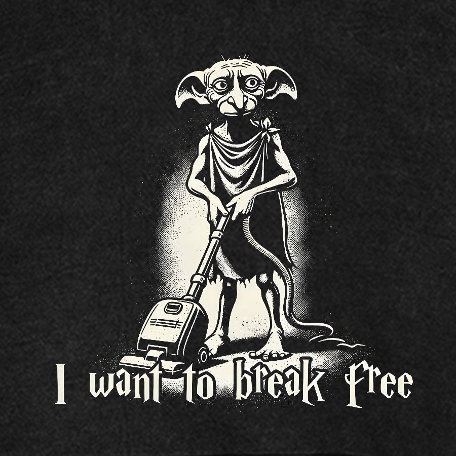 I Want To Break Free Nerdy Vintage Distressed Hoodie