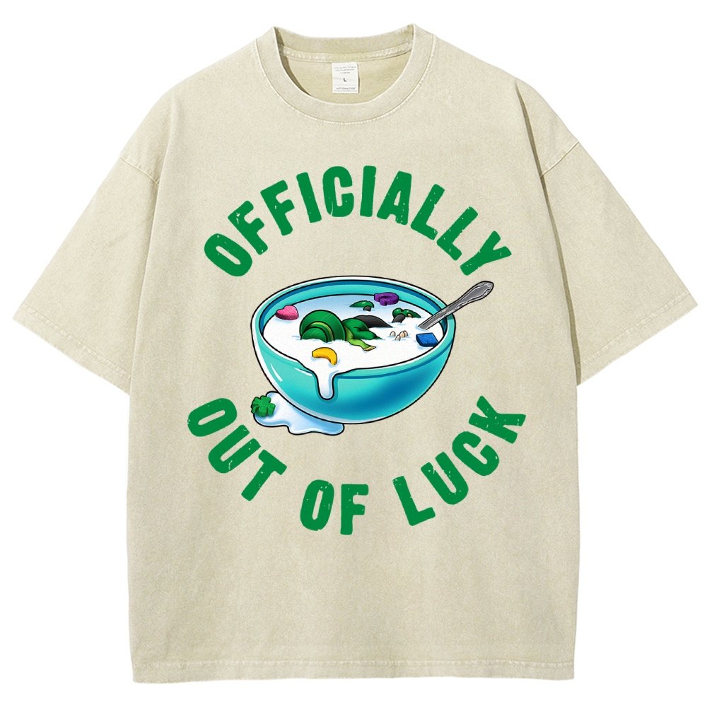 Out of Luck Vintage Distressed T-shirt