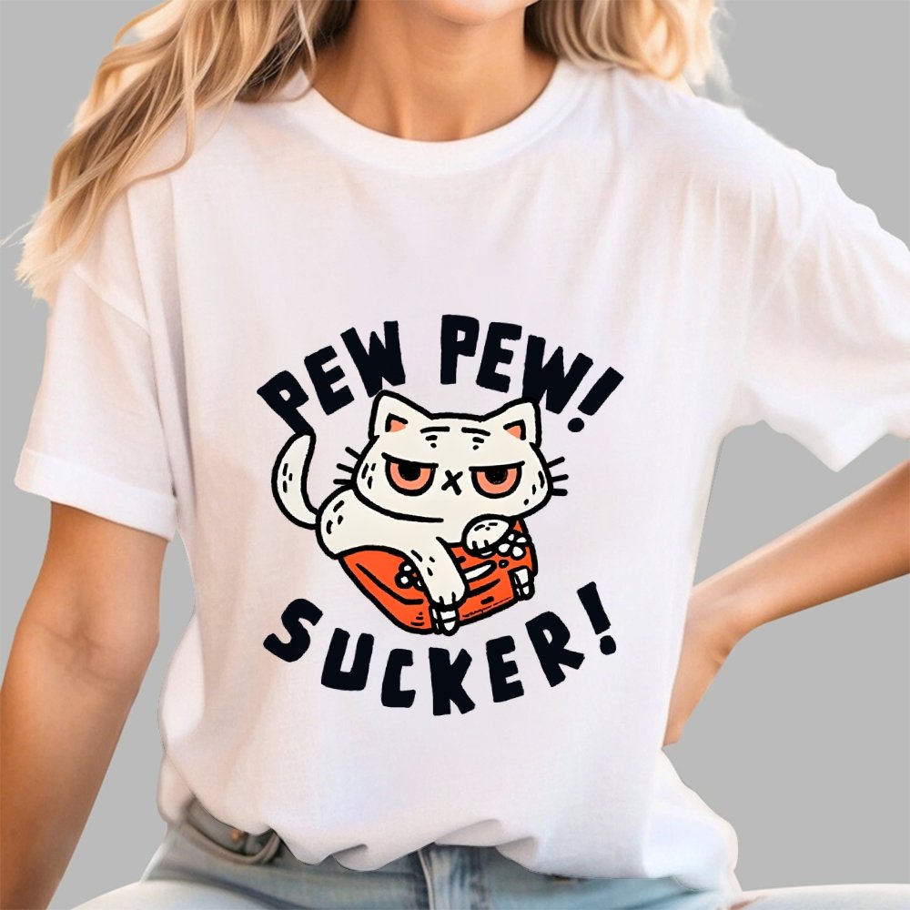 Pew Pew Sucker! Unisex Geek T-Shirt