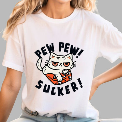 Pew Pew Sucker! Unisex Geek T-Shirt