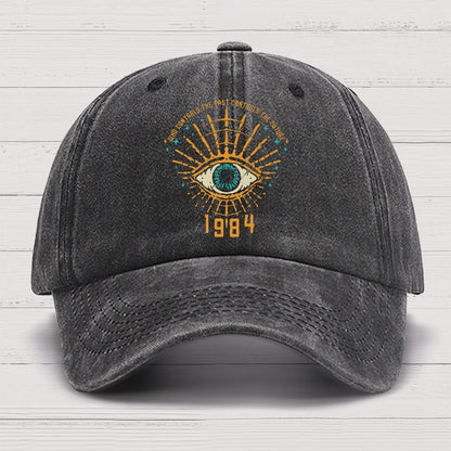 1984 George Orwell Control The Future Cotton Hat