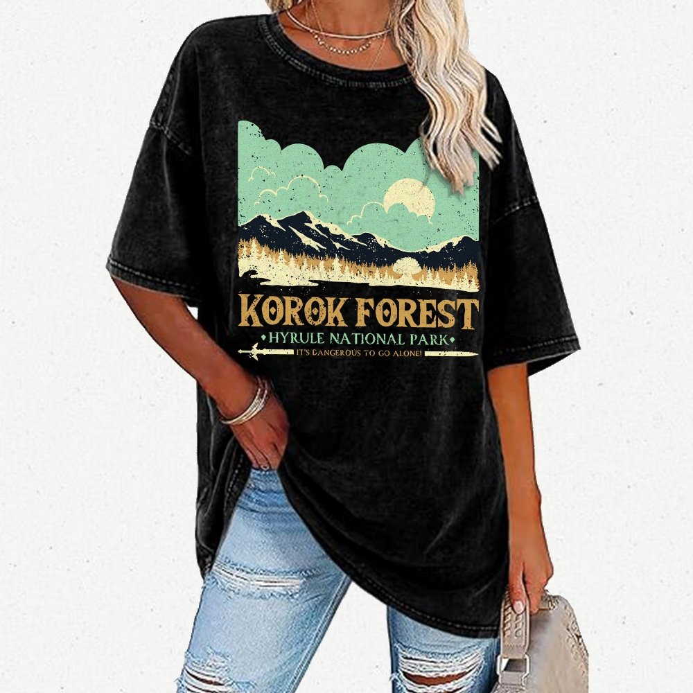 Legendary Forest Vintage Distressed T-shirt