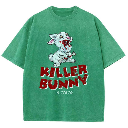 The Killer Bunny Vintage Distressed T-shirt