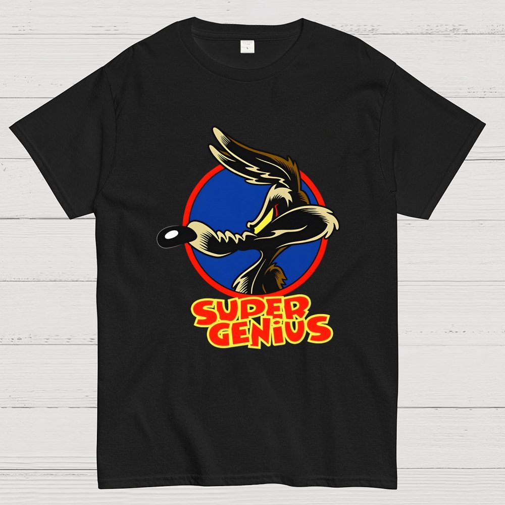 Dick Coyote Super Genius Geek T-Shirt