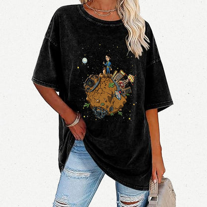 Le Okey Dokey Vintage Distressed T-shirt