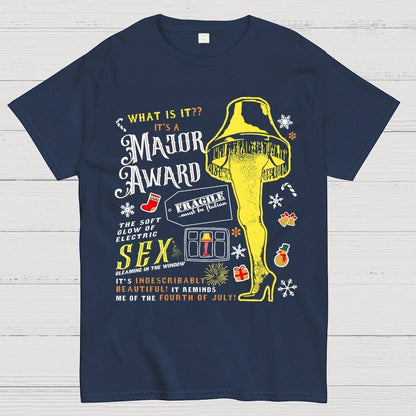 A Major Award Leg Lamp Christmas Geek T-Shirt