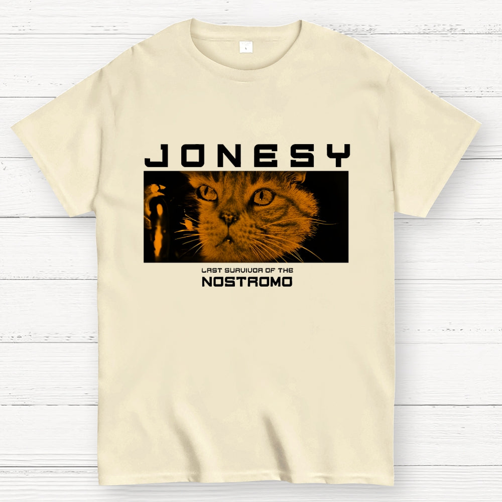 Jonesy Nostrocat Space Survivor Geek T-Shirt