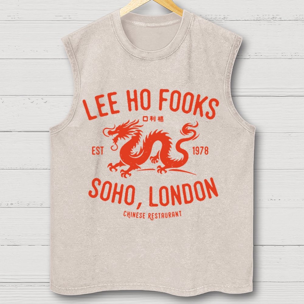 Lee Ho Fooks Vintage Distressed Washed Tank