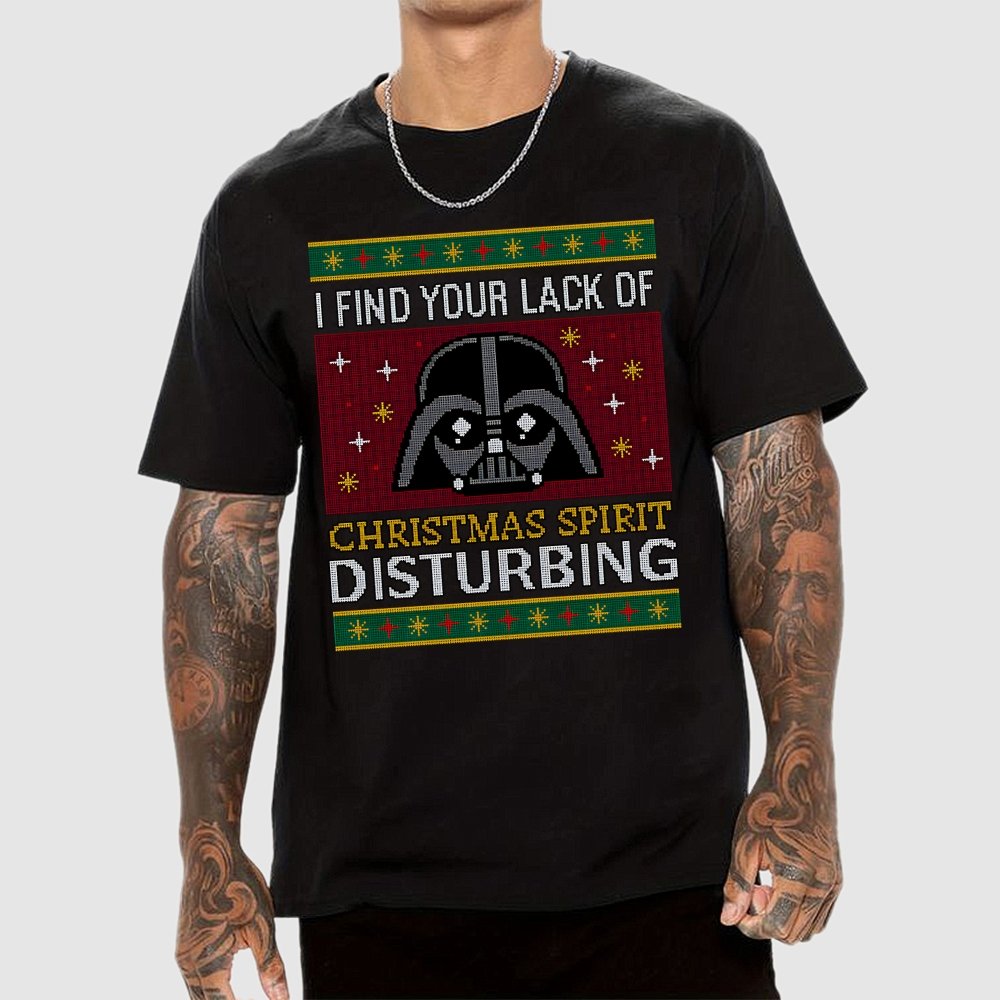 Lack of Christmas Spirit Geek T-Shirt