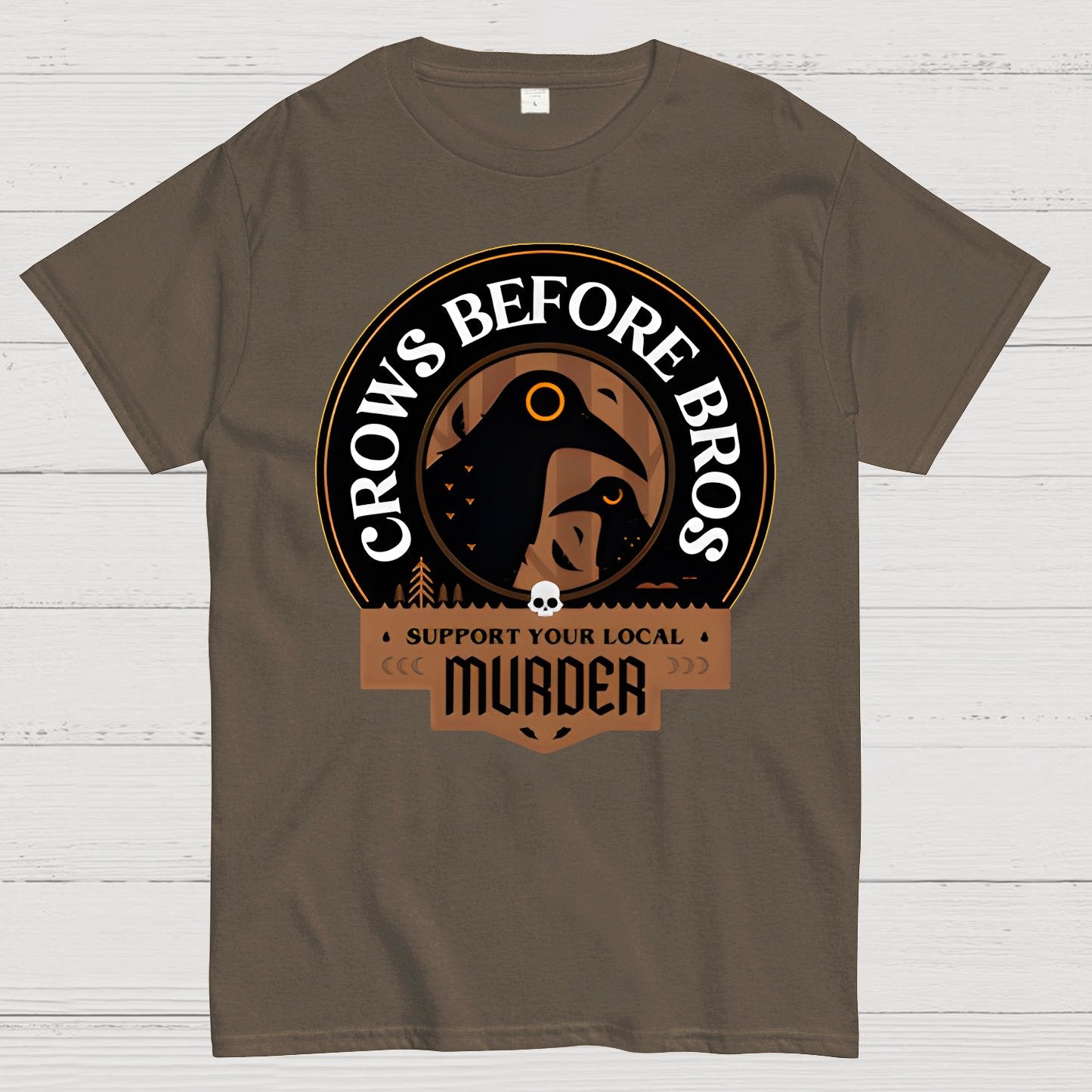 Crows Before Bros Geek T-Shirt