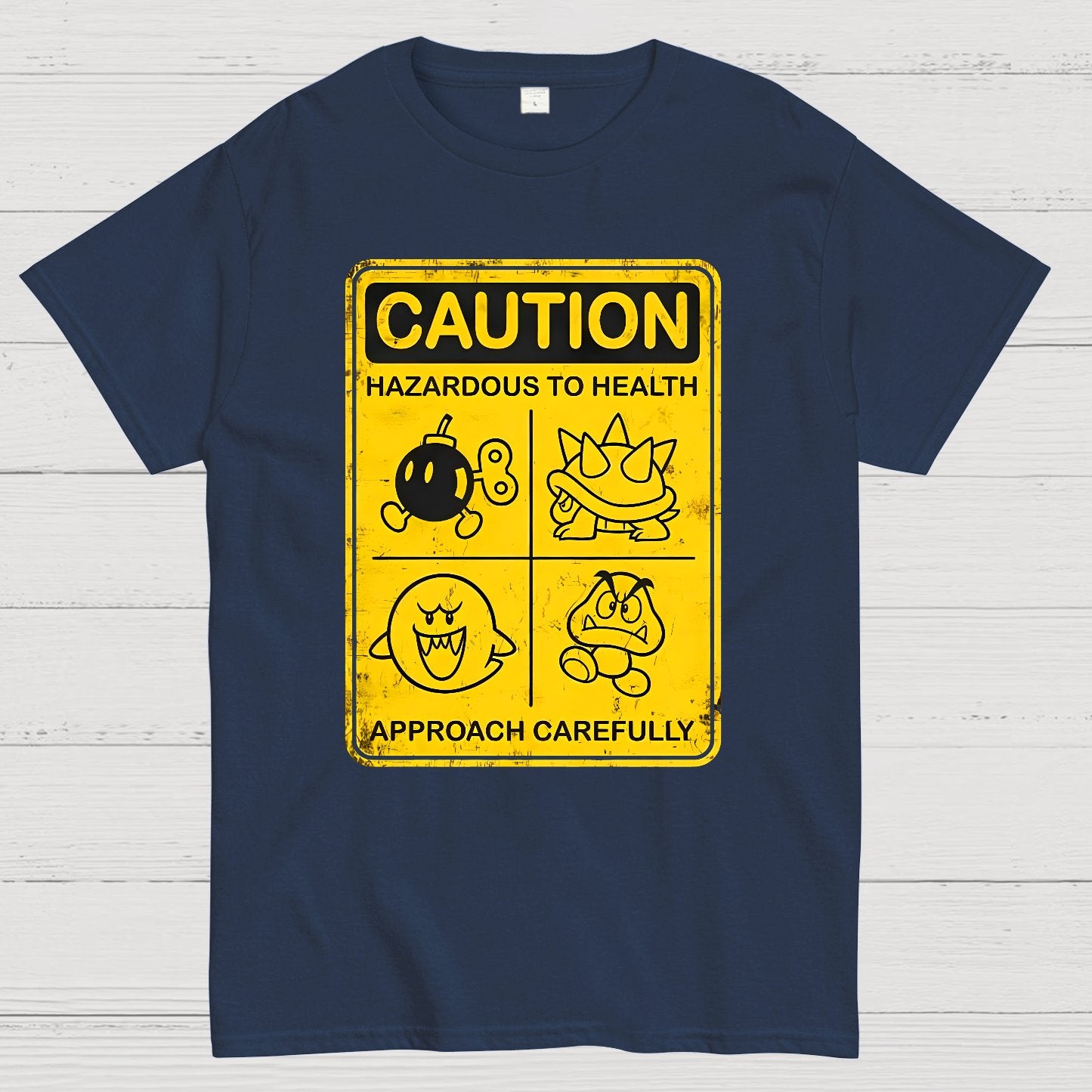 Caution Hazardous To Health Geek T-Shirt
