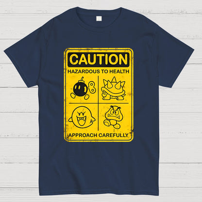 Caution Hazardous To Health Geek T-Shirt