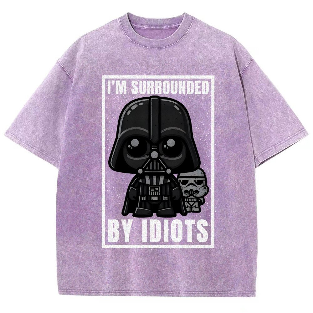 I'm surrounded by idiots Vintage Distressed T-shirt