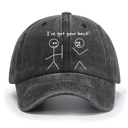 I Got Your Back Stick friendship novelty irony funny Cotton Hat